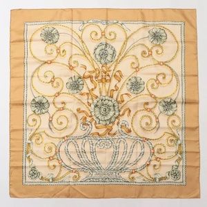Hermes Carre 90 Jouvence Youth Silk Scarf